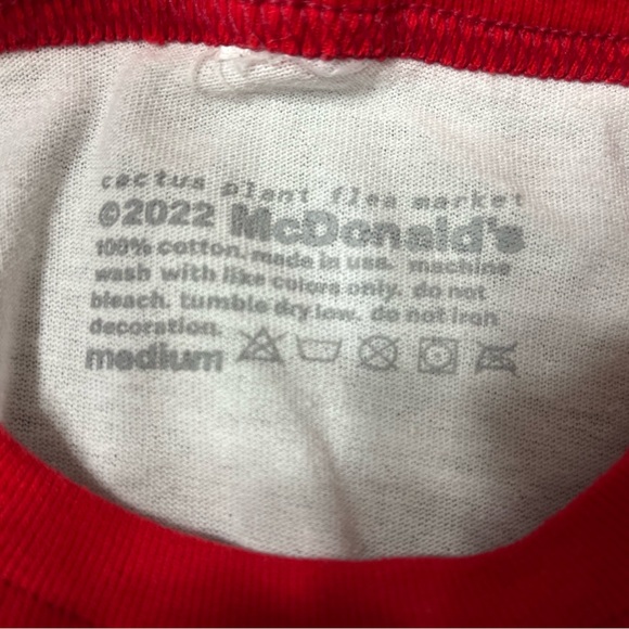 Cactus Plant Flea Market McDonald’s Shirt - Picture 3 of 5